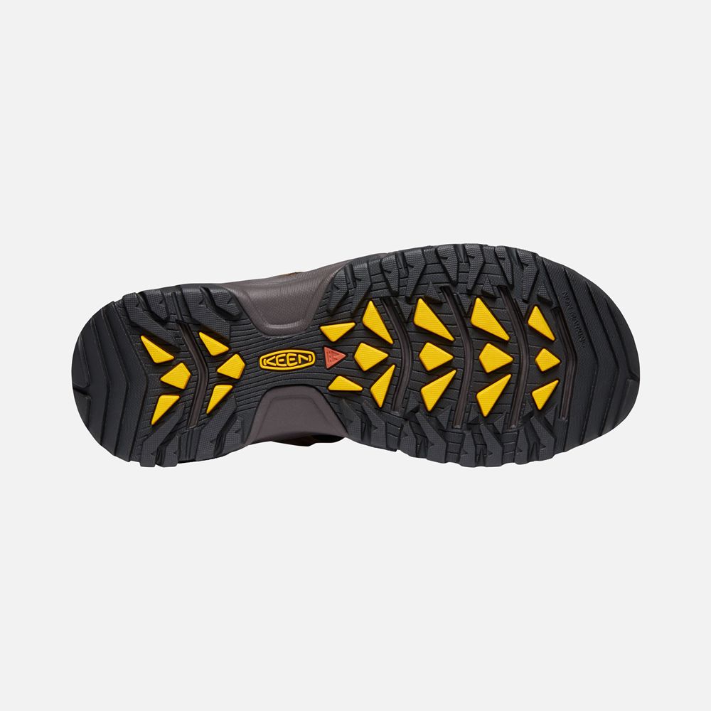 Keen Sandaal Heren Bruin/Zwart - Targhee Iii Sandal - 59762-UWYV